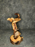 Bug Track Juniper Turkey Taxidermy Pedestal